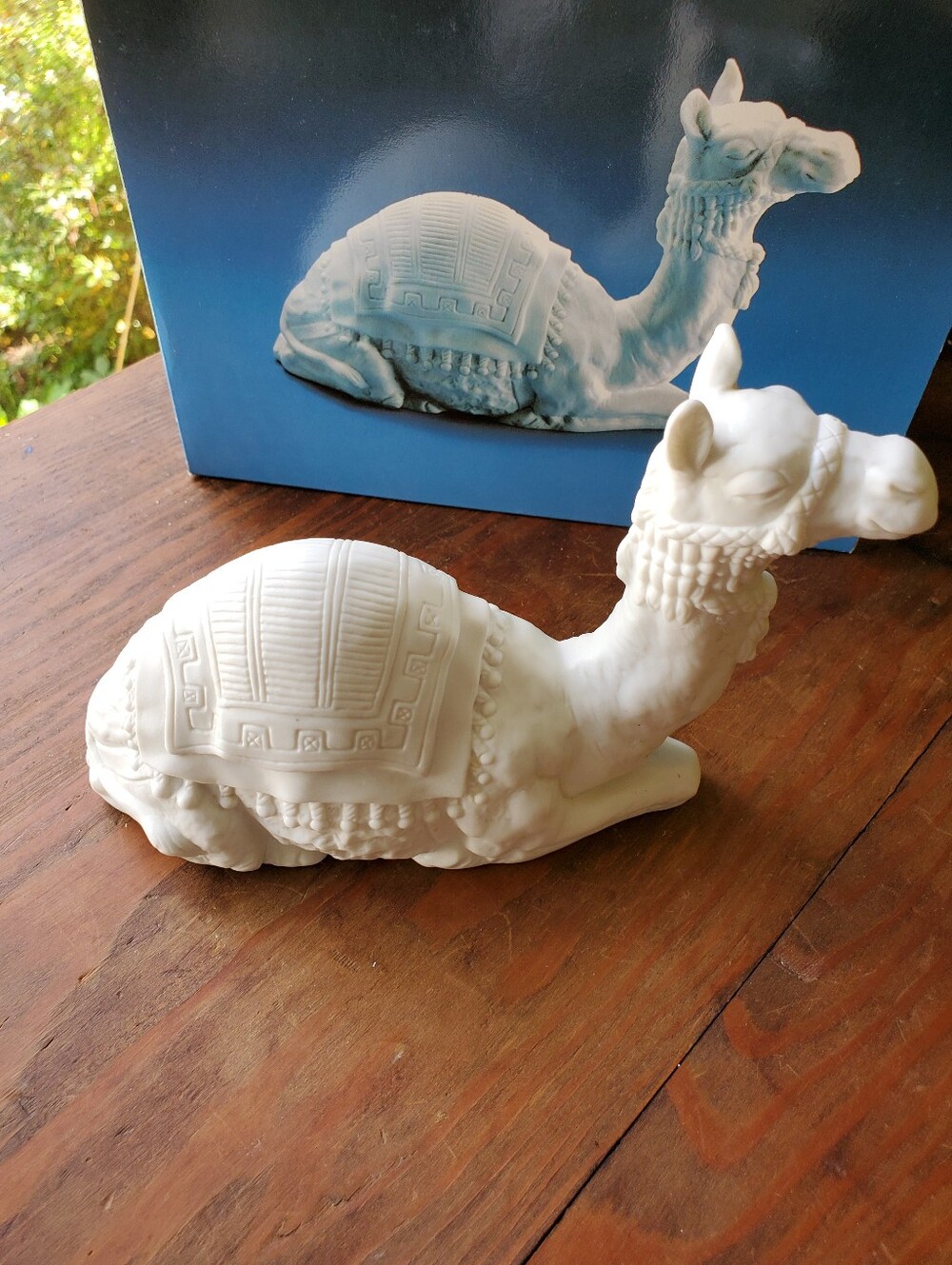 Vintage 1984 Avon Nativity Collectibles The Camel Porcelain Figurine Boxed